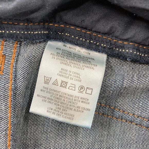 Pilcro and the Letterpress Stet Women's 26 Dark Wash Blue Stretch Skinny Jeans - Picture 7 of 13